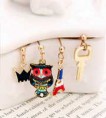 AH011  夢遊仙境♥異國王國♥防敏鋼針耳環【2對一組】